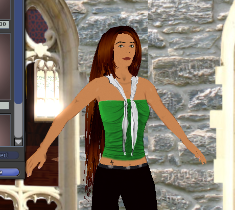 I spent time fiddling with tattoo creation in Second Life a few years ago.  This tattoo matches one I have in real life.