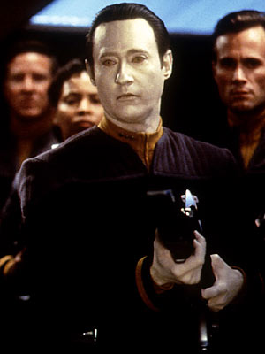 Lt. Commander 'Data' from Star Trek: The Next Generation